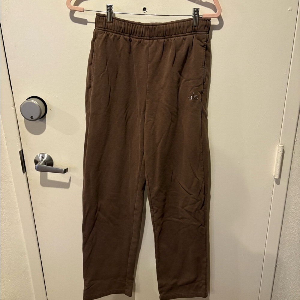 ALO Yoga Hot Cocoa Accolade Straight Leg Sweatpant